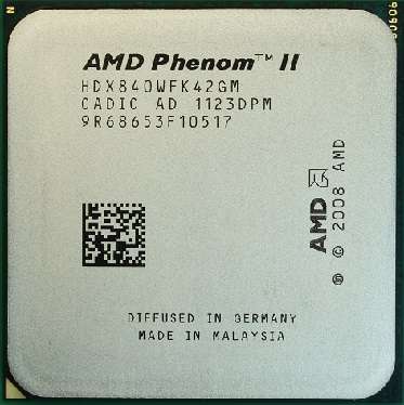 Обзор процессора AMD Athlon II X4 840