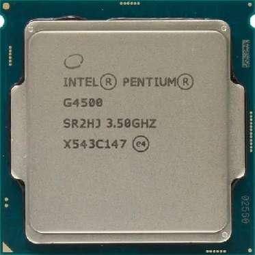Обзор процессора Intel Pentium G4500