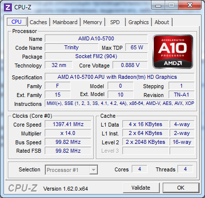 Выбор видеокарты для AMD A10 5700
